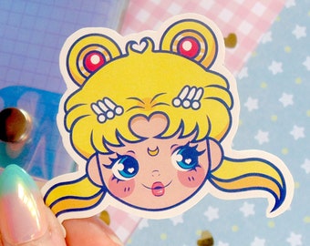 Download Paper Party Supplies Paper Sailor Moon Vinyl Tsukino Sticker Decal 2 Chibi Usagi Kawaii Boys Are The Enemy Weatherproof