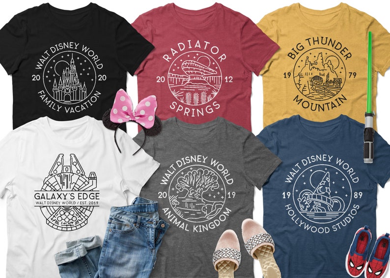 hollywood studios family shirts