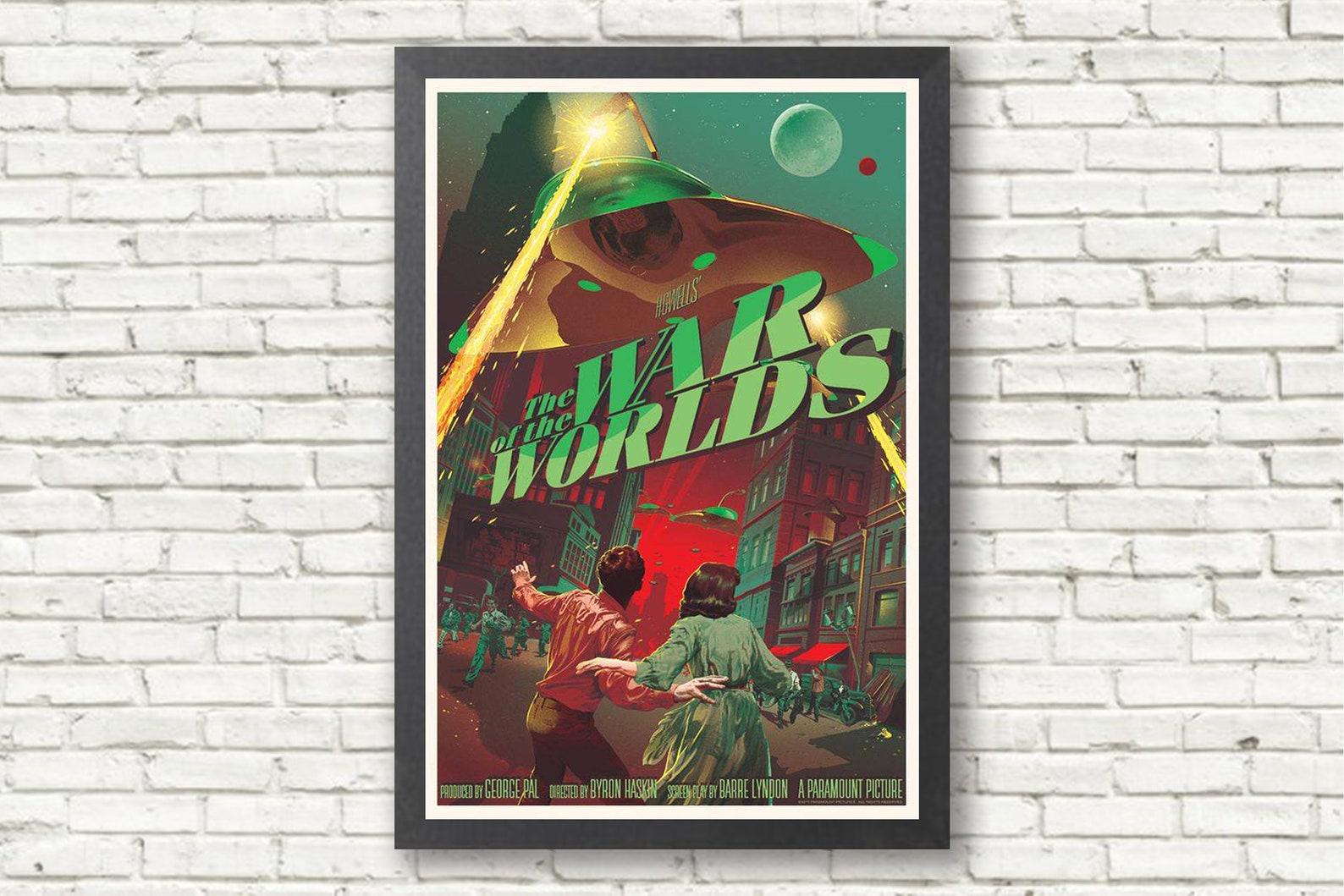 The War of the Worlds 1953 Movie Poster Digital Download | Etsy