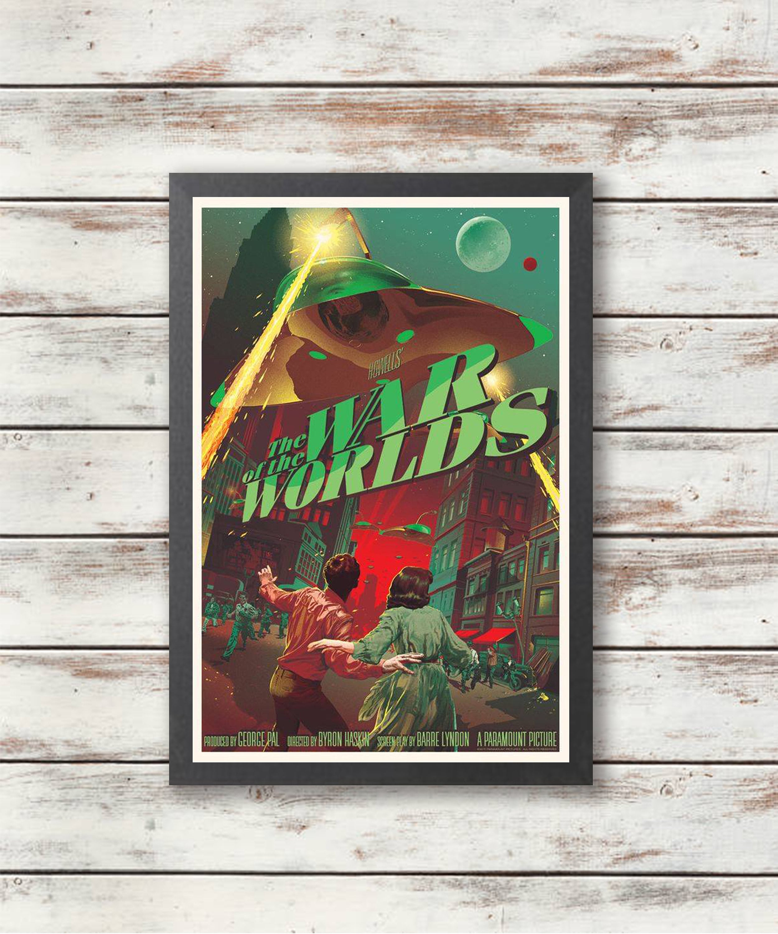 The War of the Worlds 1953 Movie Poster Digital Download - Etsy