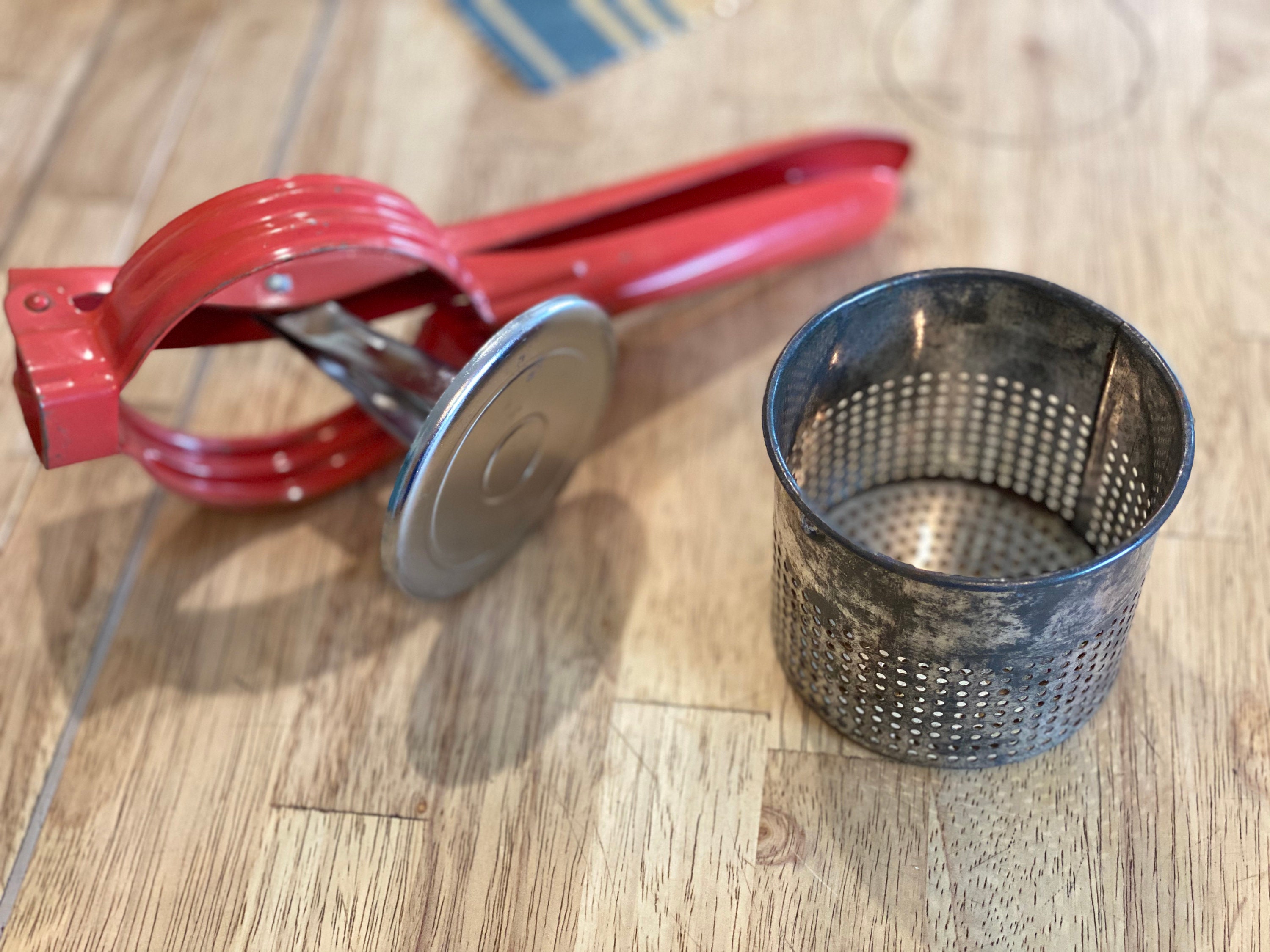 Vintage Potato Ricer Etsy