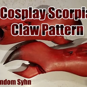 Scorpia Claw Cosplay Pattern