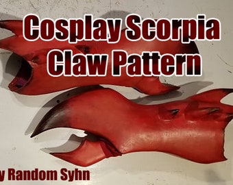 Scorpia Claw Cosplay Pattern