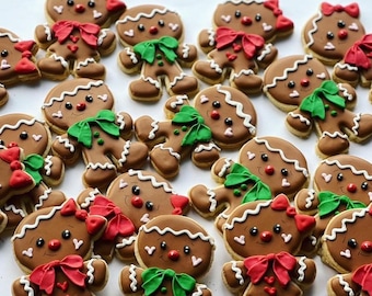 Julkakor med pepparkakor