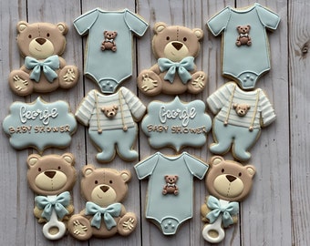 Nuage de baby shower ours