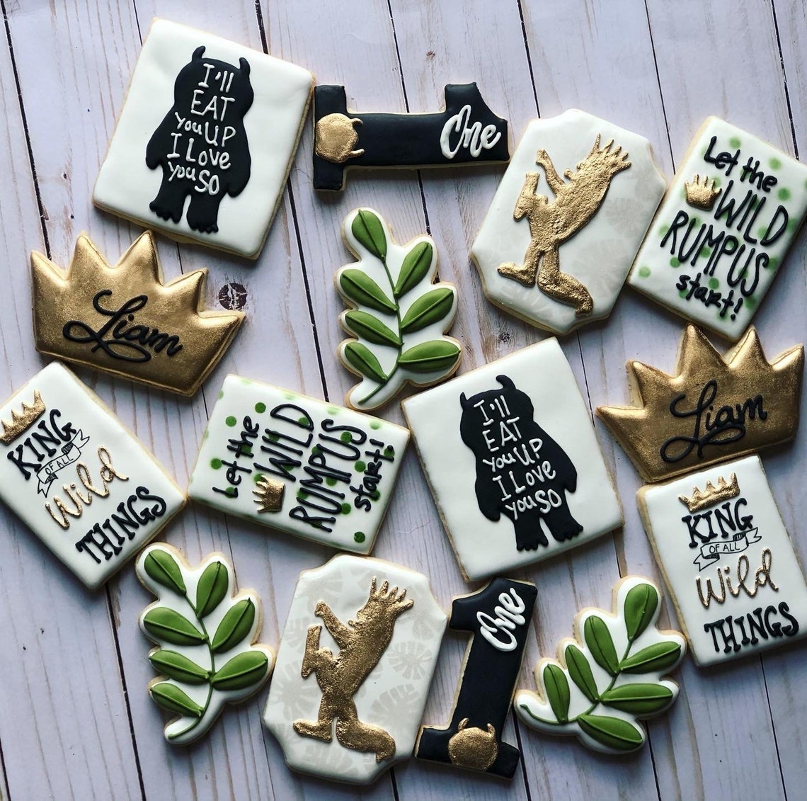 Where the Wild Things Are Theme Cookies Etsy