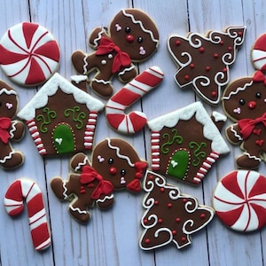 Gingerbread Christmas cookies