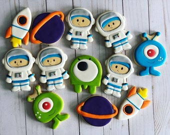 Astronaut cookies theme