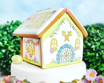 Sugar cookie kit / Decorate your own cookie house  - COOKIES UNASSEMBLED
