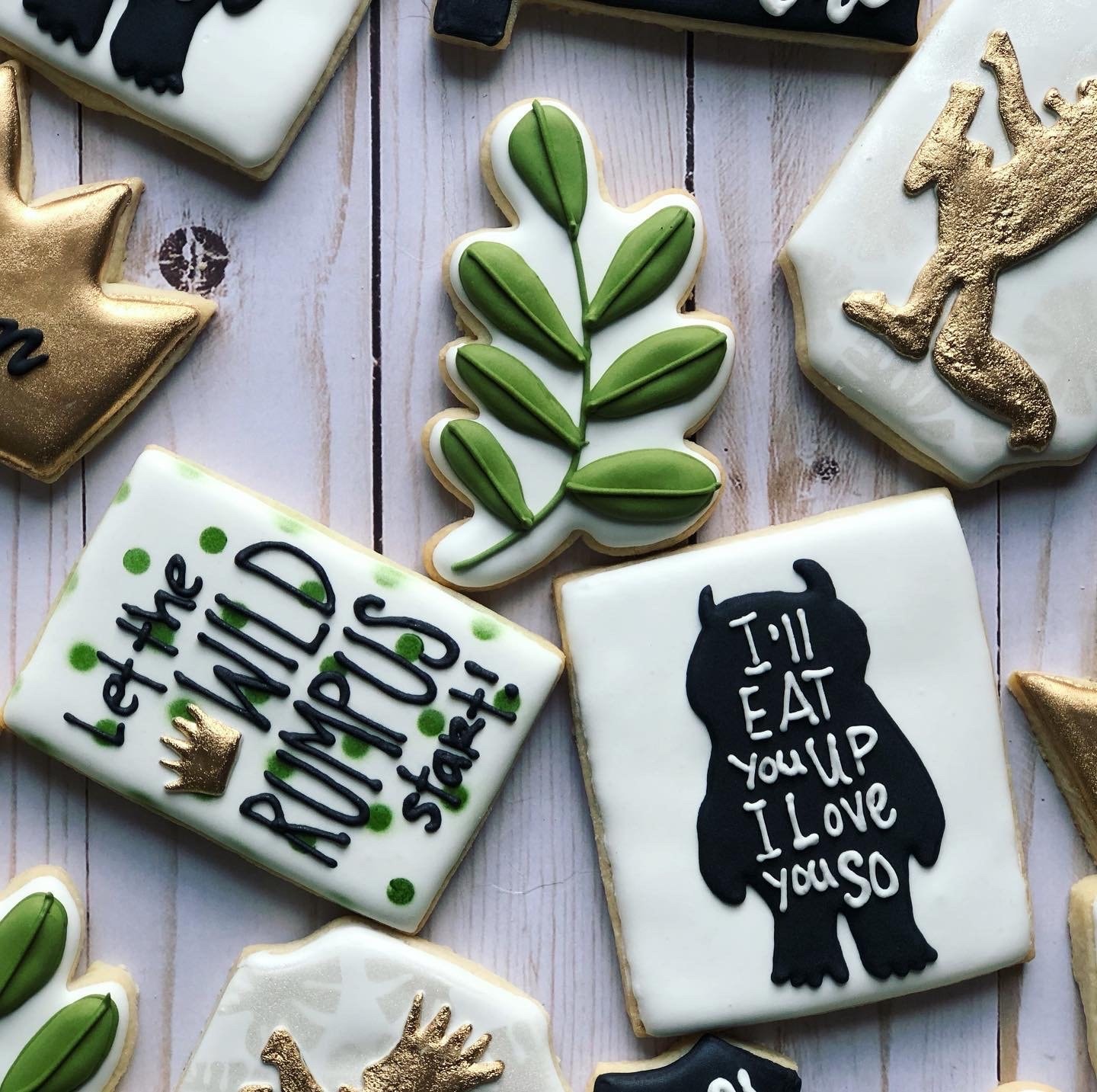 Where the Wild Things Are Theme Cookies Etsy