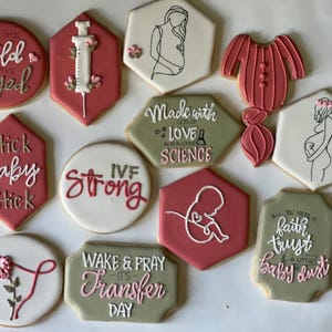 IVF in Vitro cookies