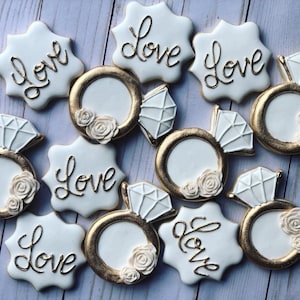 Wedding Love set cookies