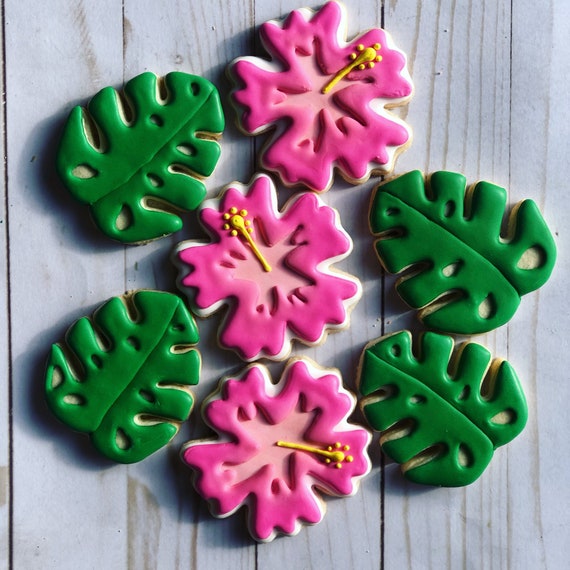 Tropical Theme Set Cookies - Etsy Canada