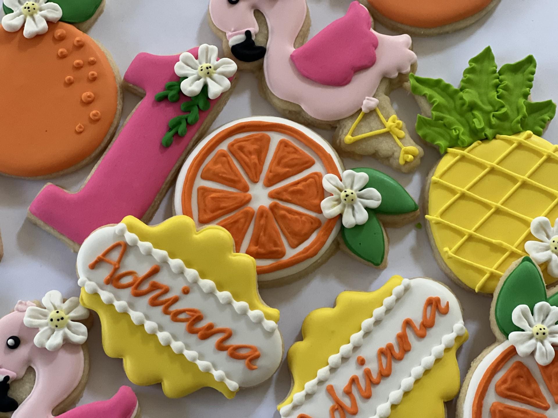 Summer, Tropical Theme Set Cookies - Etsy