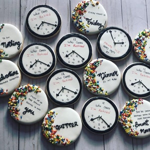 Retirement cookies
