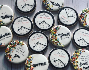 Retirement cookies