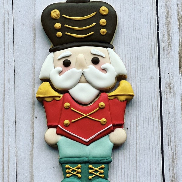 Nutcracker Christmas cookies