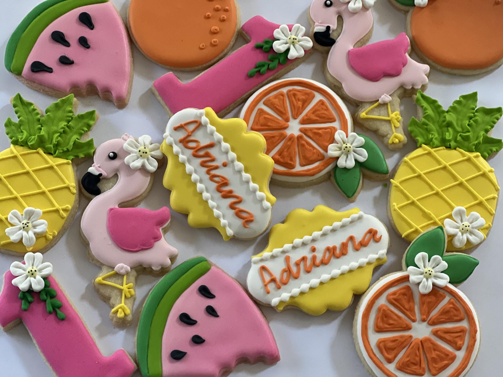 Summer, Tropical Theme Set Cookies - Etsy