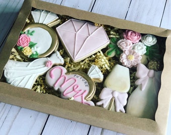 Bridal Gift Box Cookies