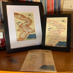LIFE is a long road; Take it easy when you come to a pool of water on that long road, don't make...  -  Verse, Handwritten calligraphy print