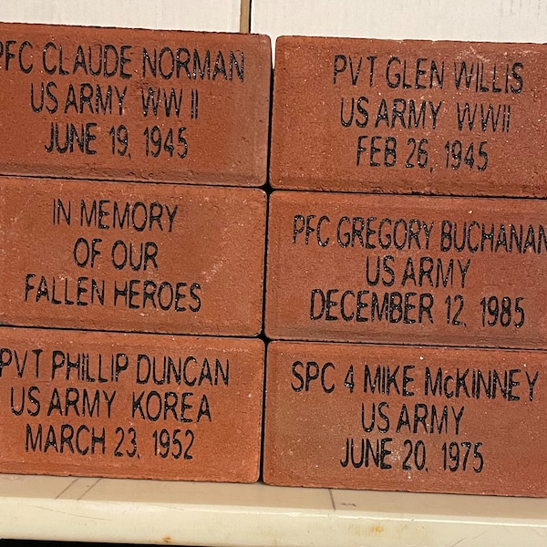 Fundraising Custom Paver Bricks