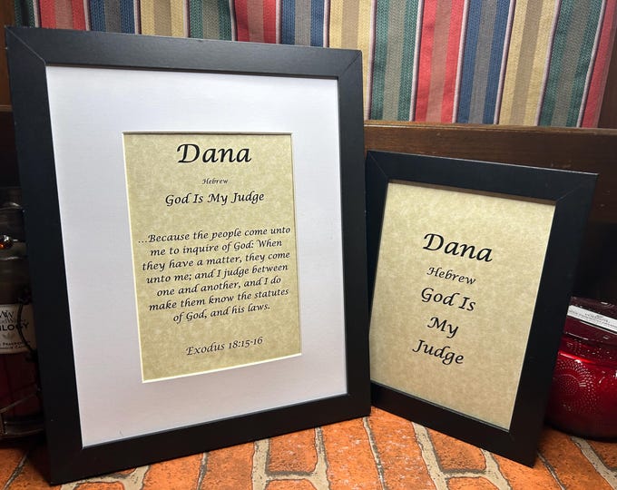 Dana - Name, Origin, with or without King James Version Bible Verse