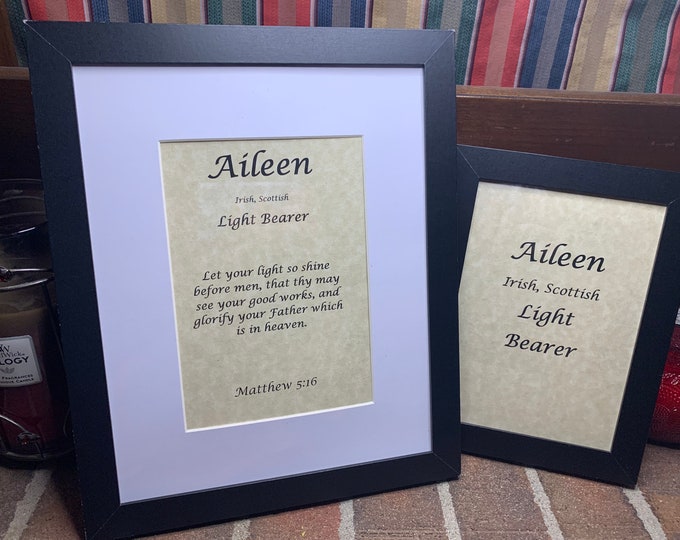 Aileen - Name, Origin, with or without King James Version Bible Verse