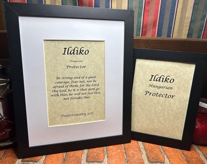 Ildiko - Name, Origin, with or without King James Version Bible Verse