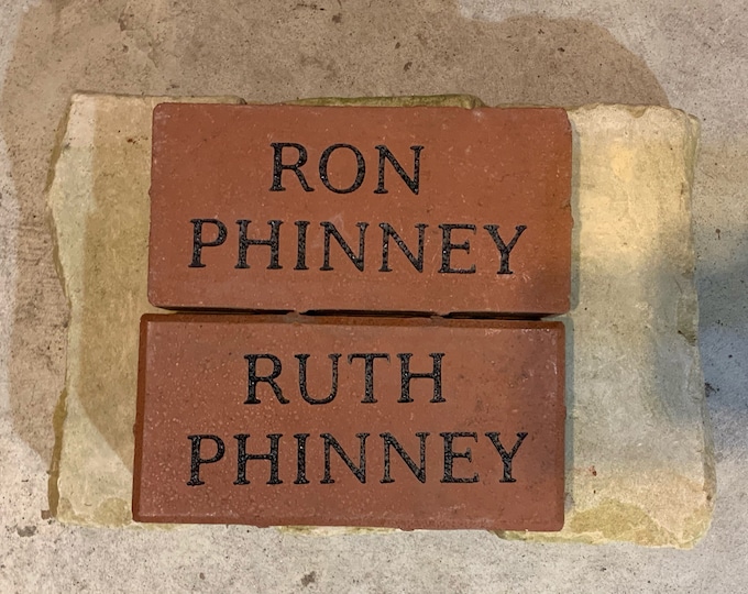 Fundraising Custom Paver Bricks Two Sided