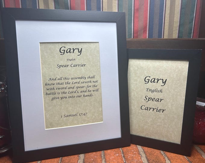 Gary - Name, Origin, with or without King James Version Bible Verse