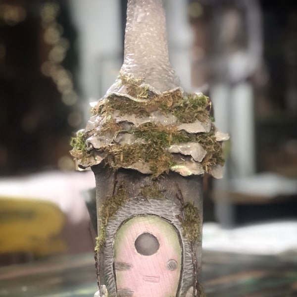 Fairy house insence stick holder burner.  No mess.