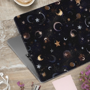 Cosmic MacBook Case: Celestial Design, Personalized Laptop Cover