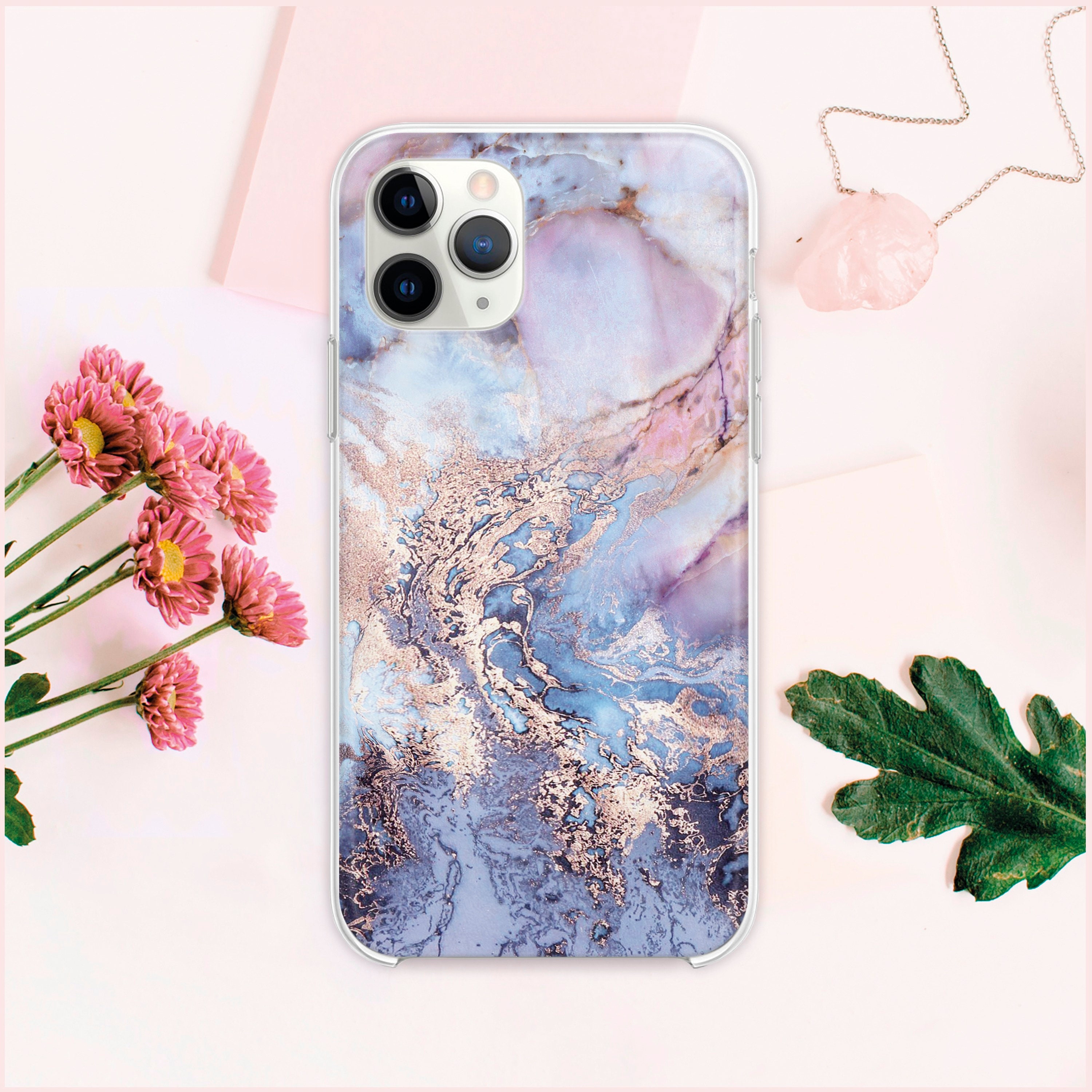 Purple Marble Iphone 11 Pro Max Case Iphone 8 Plus Case Iphone Etsy