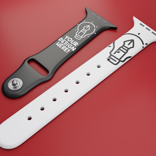 Design Your Own Silicone iWatch Band