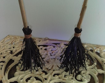 Witch Brooms,Halloween Decor,Tier Tray Decor, Halloween Wreath