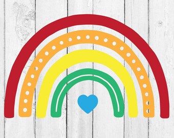 Download Rainbow svg | Etsy
