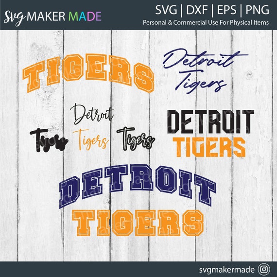 Detroit Tigers - Vector Logo in 2023  Detroit tigers baseball, Detroit  tigers, Sports svg