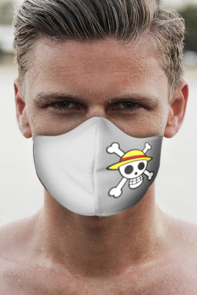 Download SVG One Piece design Unisex Face Mask for Teenagers ...