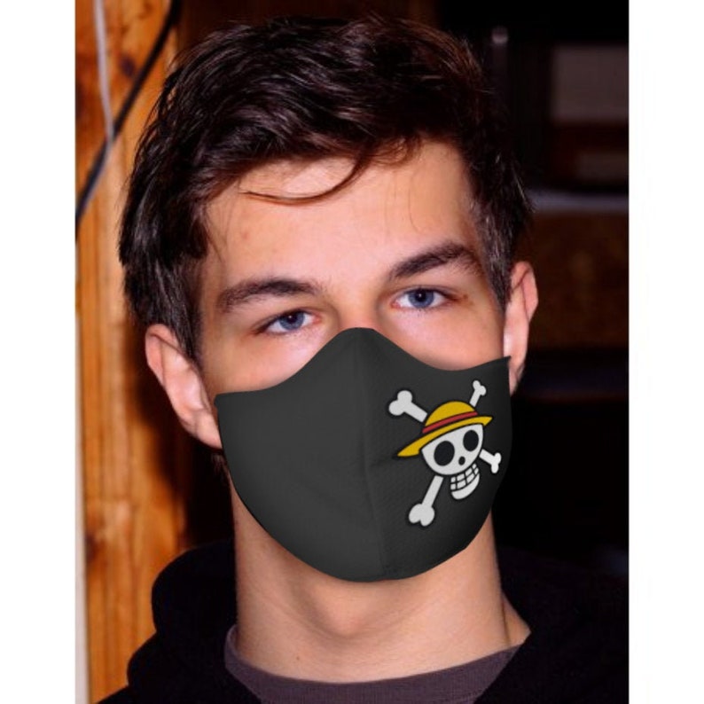 Download SVG One Piece design Unisex Face Mask for Teenagers ...
