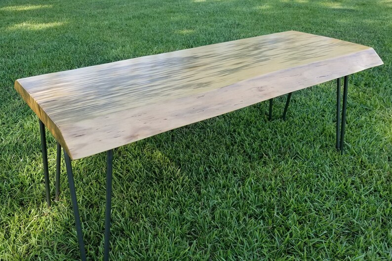 Handcrafted Live Edge Pine Coffee Table Rustic Modern Etsy