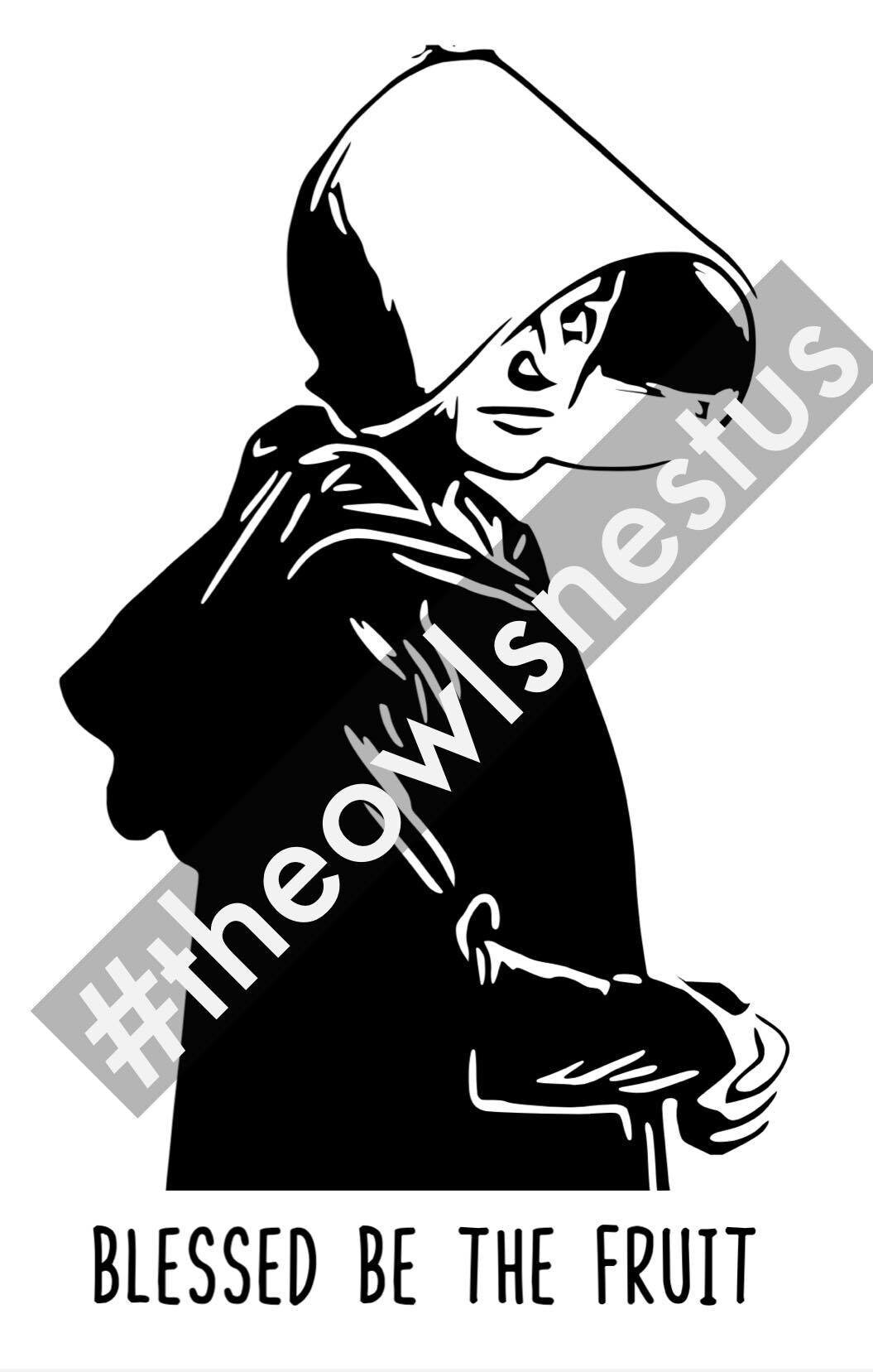 Handmaids Tale SVG Blessed Be SVG Handmaids Tale Blessed Etsy