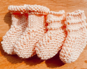 Chausson Tricot Etsy