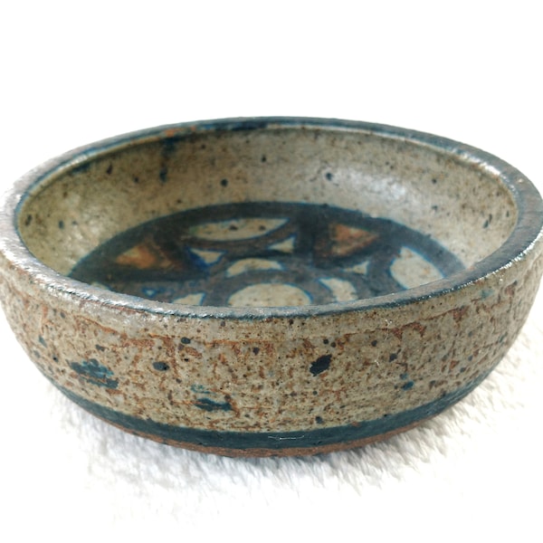 Vtg Lisbeth Sallingboe Jelling Keramik Denmark Studio Pottery Decorative Bowl Danish Pottery Home Decor
