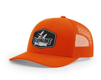 Blow Me Leather Engraved Trucker Hat 