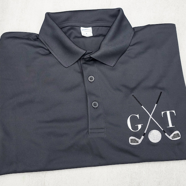 Custom Embroidered Golf Shirts for Men Etsy