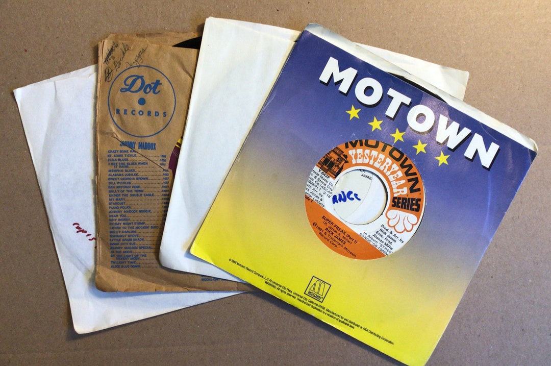 Rick James Disc Lot 45 Record Vinyls Super Freak Give It Etsy