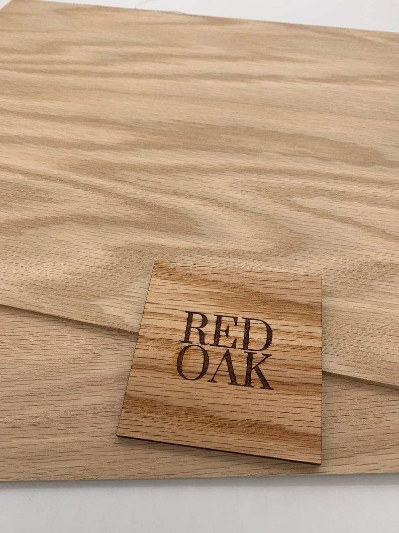 1/8 RED OAK Plywood sheets perfect for Cutting Etsy