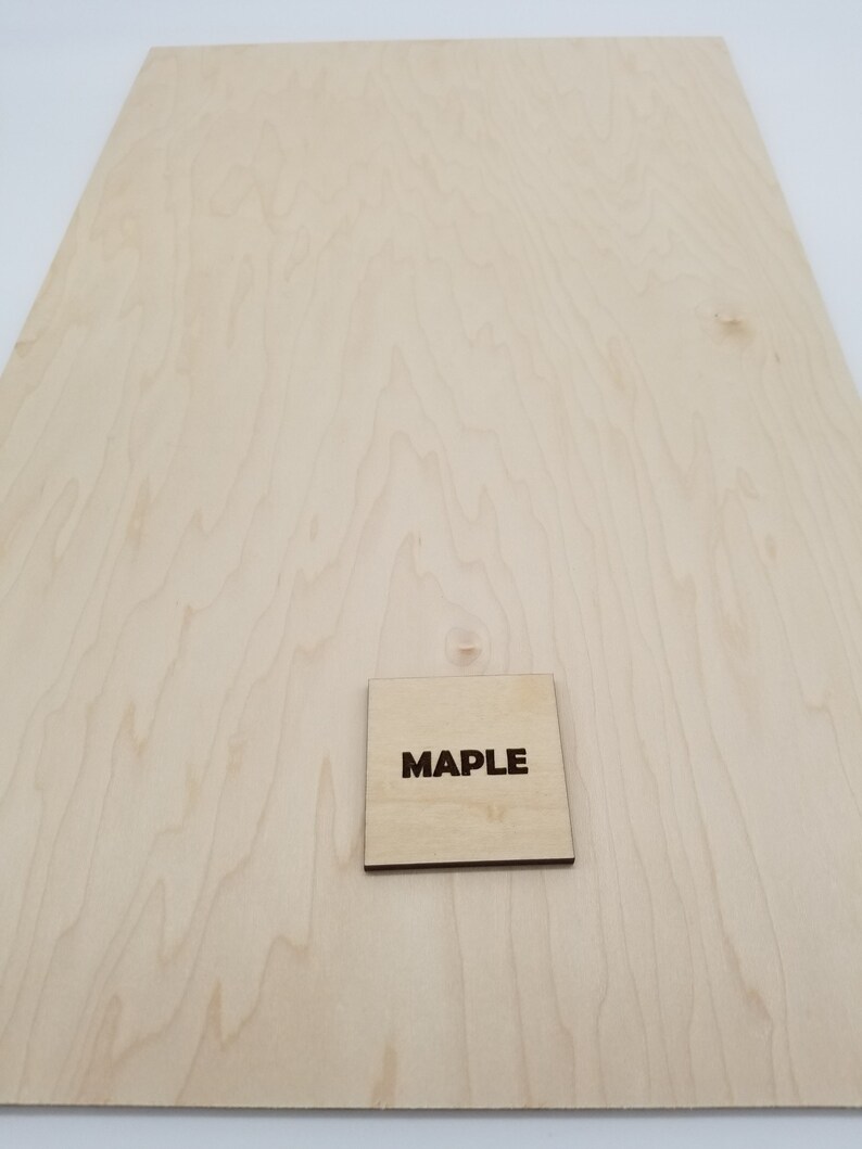 1/8 Maple Plywood Sheets Perfect for Cutting Etsy