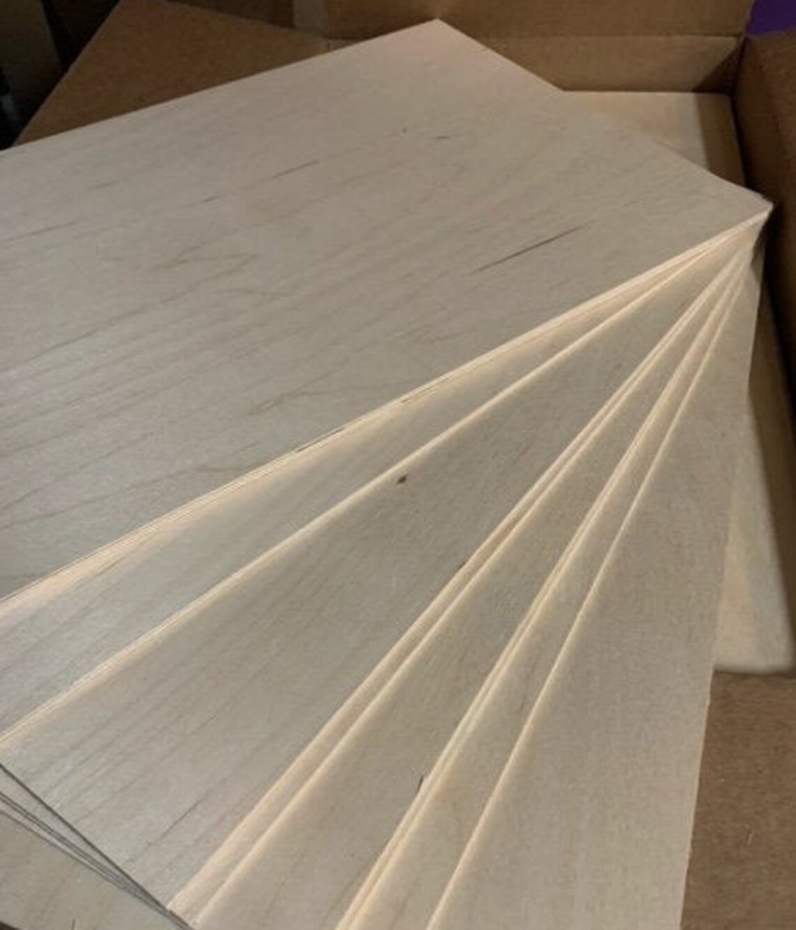 UPS SHIPPING 48 sheets of 3mm Baltic Birch Plywood sheets Etsy