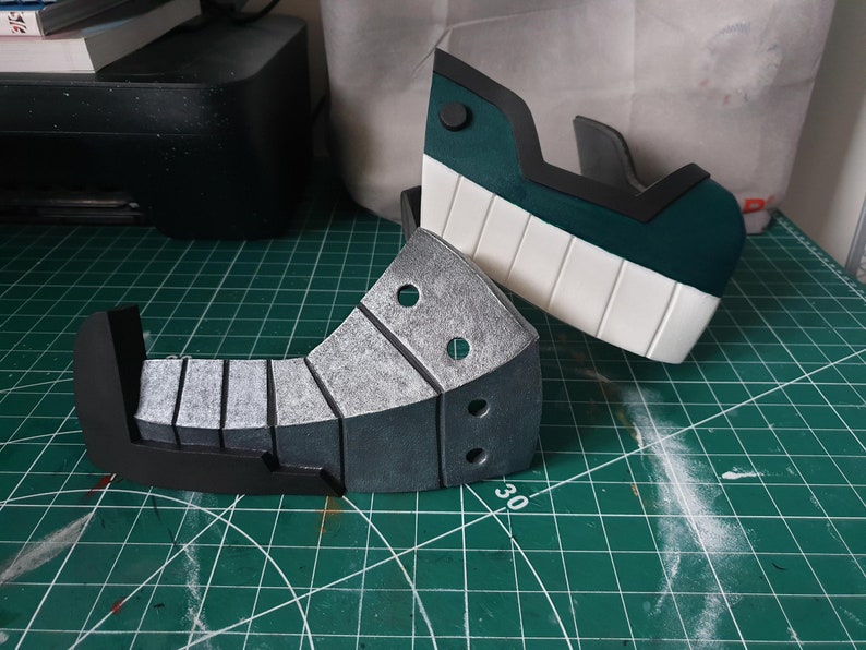 Deku Double Mask Template